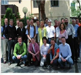 Gruppenfoto der Kursteilnehmer in Florenz