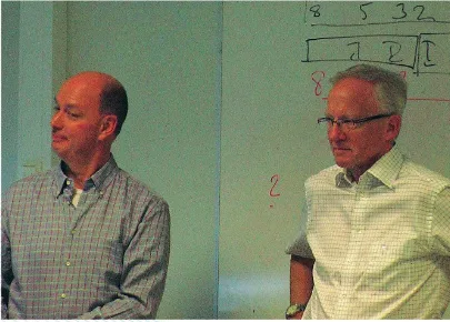 Seminar am Whiteboard in Göteborg