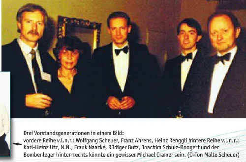 Gruppenbild beim Kongress in Neuss 1989